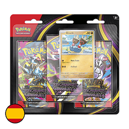 Pack de Expansion con 3 sobres de cartas Pokemon Julio 2026